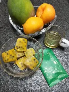 Make Fruit and green tea step 0