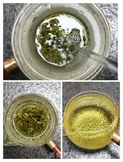 Make Fruit and green tea step 1