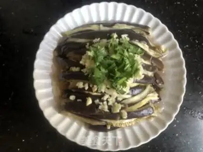 Make The cold hand tore the eggplant step 7
