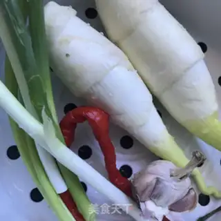 Make White-fried sheep belly step 1
