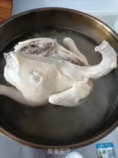 Make "Hands tore up the chickens." step 0