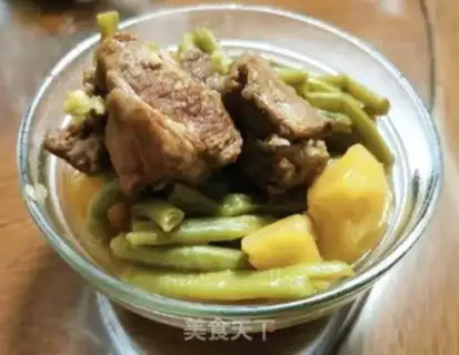 Make ♪ Steaked bean bean ♪ step 7