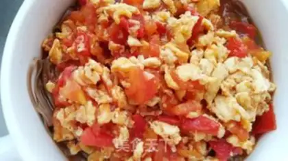 Make Tomato egg noodles step 11
