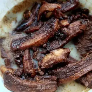 Make Red-fried kettle and sea mushrooms step 6