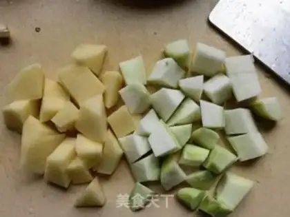 Make ♪ Mustard potato chicken ♪ step 0