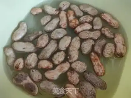 Make Pyramid peanut beans step 3