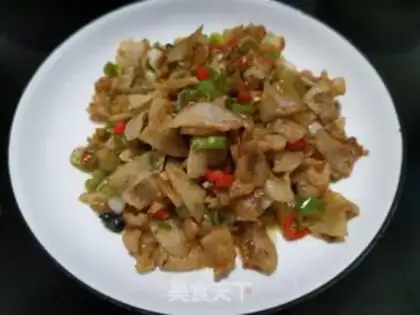 Make Green pepper slag step 6