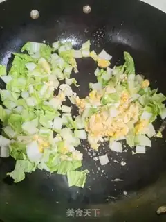 Make Eggs and cabbage step 2