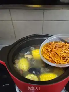 Make Roasted chicken soup for corn bugs step 10