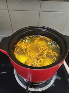 Make Roasted chicken soup for corn bugs step 11