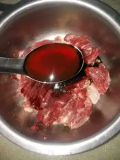Make Red onion beef step 3
