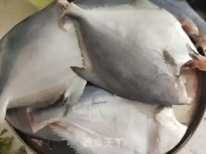Make Red-burned flatfish step 0