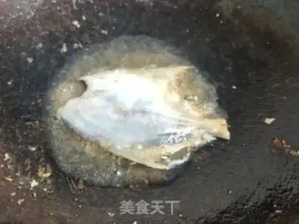 Make Red-burned flatfish step 2