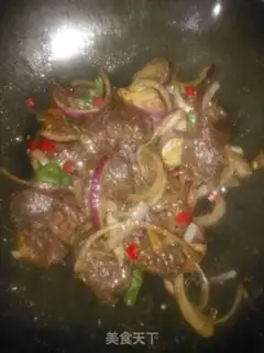 Make Red onion beef step 12