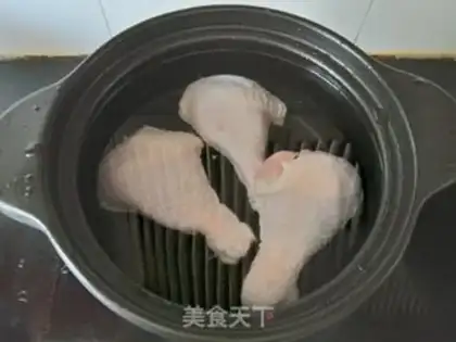 Make The chicken leg step 1