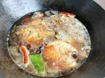 Make Red-burned flatfish step 8