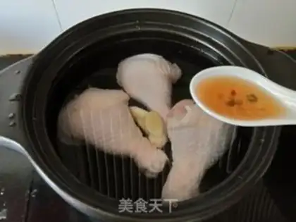 Make The chicken leg step 2