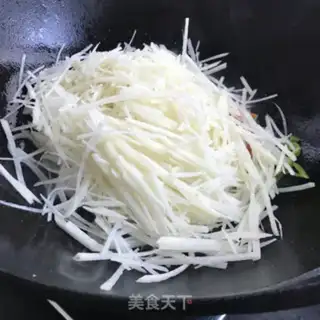 Make Onion fried potatoes step 5