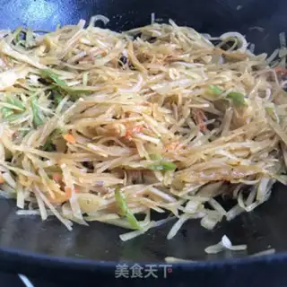 Make Onion fried potatoes step 8