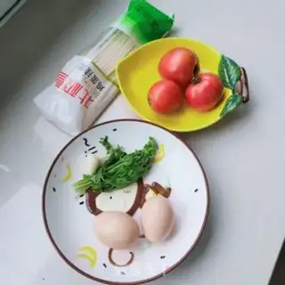 Make Fried omelet noodles step 0