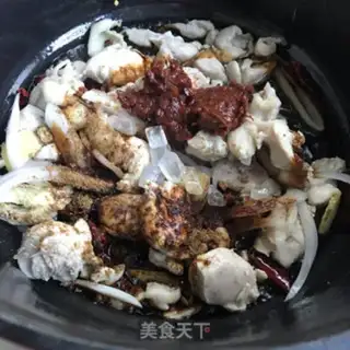 Make Chicken-legged radish potatoes step 9
