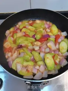 Make Tomato onions step 4