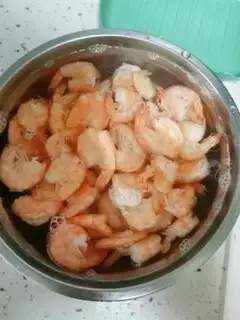 Make Spicy lemon shrimp step 2