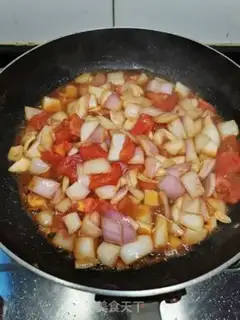 Make Tomato onions step 2