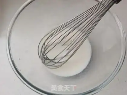 Make Red velvet olio cream roll step 0