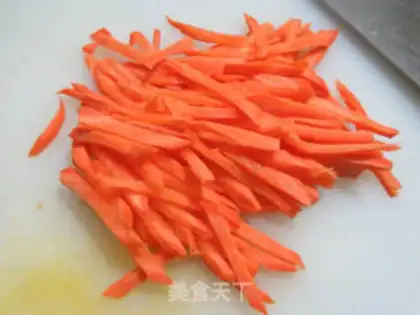 Make Five carrots and a thousand silks step 1