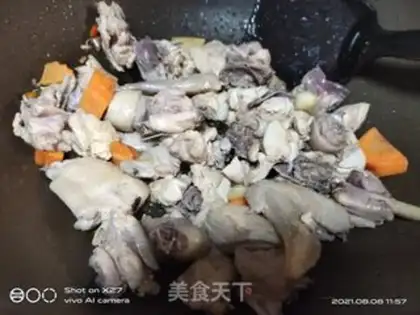 Make Rotten mushrooms and chicken step 3
