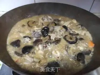 Make Rotten mushrooms and chicken step 7