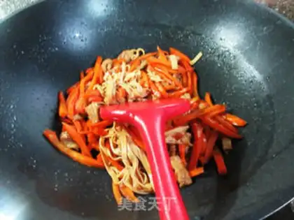 Make Five carrots and a thousand silks step 10