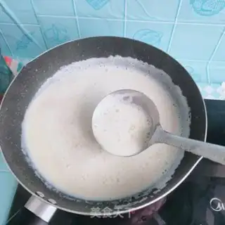 Make Homemade tofu brain step 4