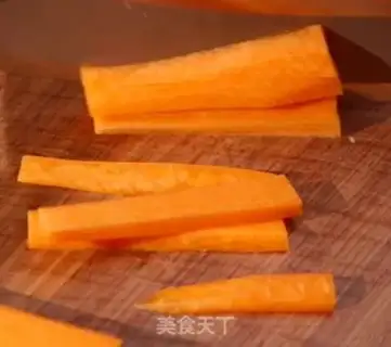 Make Carrot rice step 0