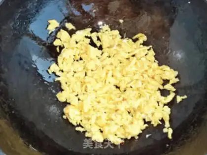 Make Soybean fried rice step 1