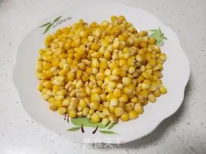 Make Fry corn step 1
