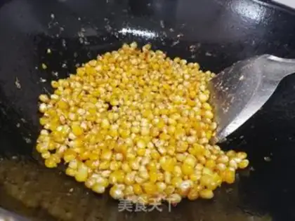 Make Fry corn step 2