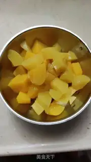 Make Peach omelet step 5