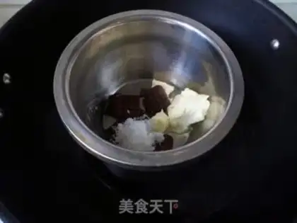 Make Chocolate cheesecake step 1