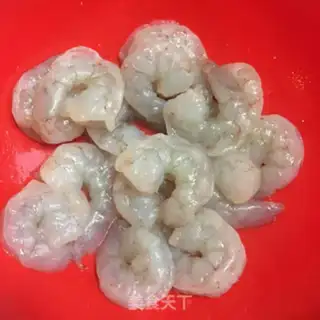 Make Cream pepper and shrimp step 0