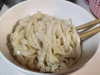 Make Bean-fruit noodles step 1