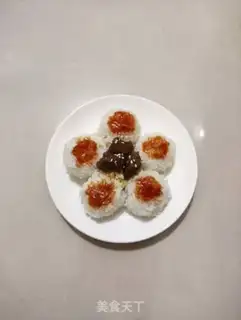 Make ♪ Flowers and red beef ♪ step 5