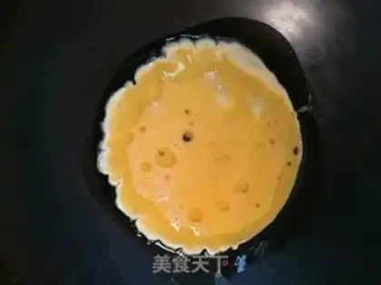 Make Smelt fried eggs step 3