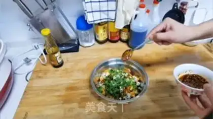 Make Tomato egg cake step 18