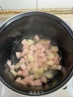 Make Peaches cakes step 2