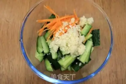 Make The silver ear of the cold cucumber step 5