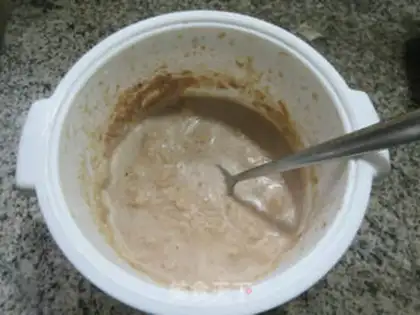 Make Red bean cream ice cream step 7