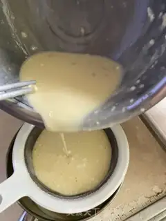 Make Peaches cakes step 3