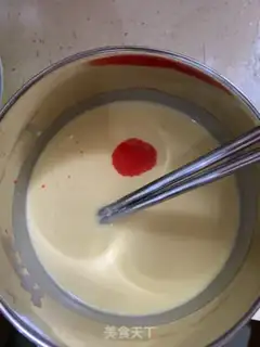 Make Peaches cakes step 4